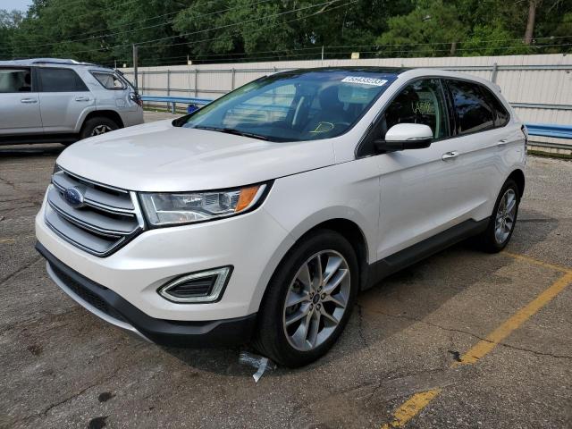 FORD EDGE TITAN 2017 with VIN 2FMPK3K81HBC07578 - Photo from auction