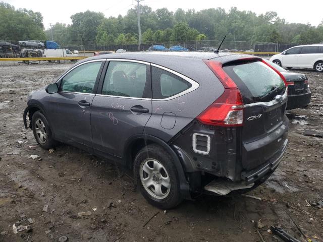 Photo 2 from auction – 2016 HONDA CR-V LX with VIN 2HKRM3H30GH558164