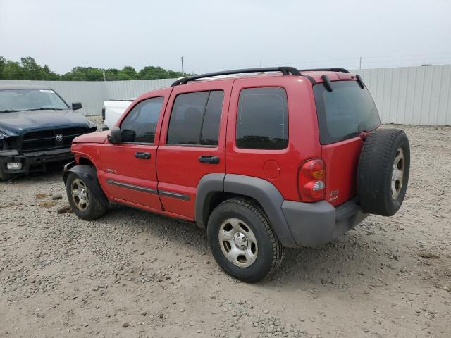 Photo 2 from auction – 2004 JEEP LIBERTY SP with VIN 1J4GL48K14W324901