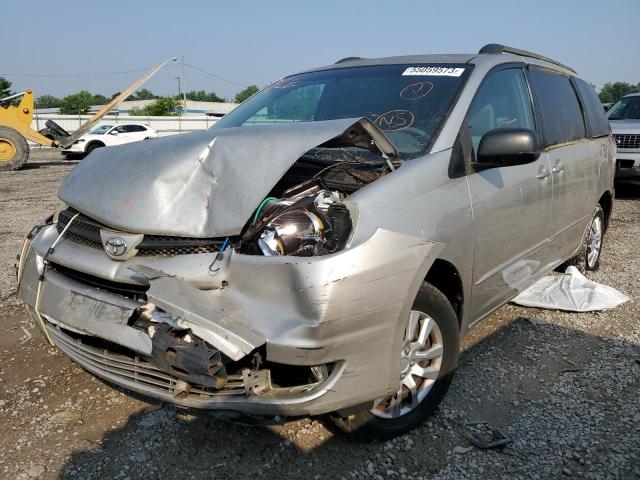 TOYOTA SIENNA 2004 with VIN 5TDZA23C84S149233 - Photo from auction