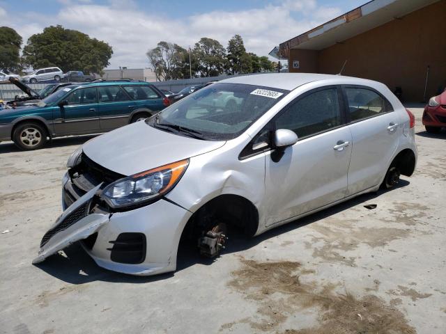 KIA RIO LX 2016 with VIN KNADM5A32G6675459 - Photo from auction