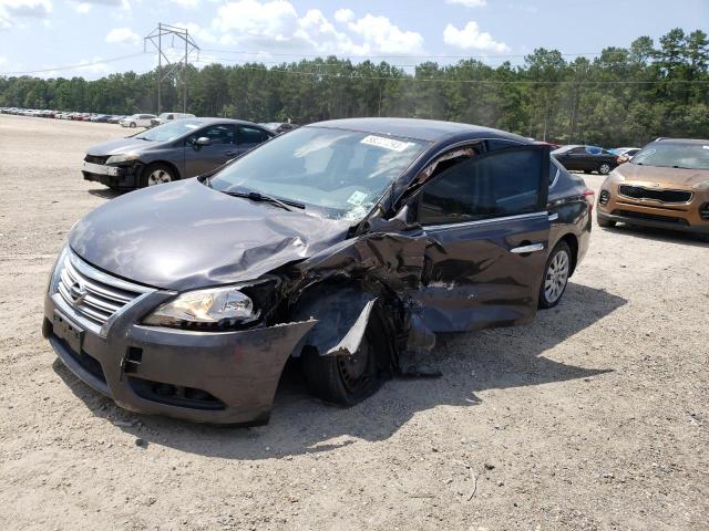 NISSAN SENTRA S 2013 with VIN 3N1AB7AP6DL657447 - Photo from auction