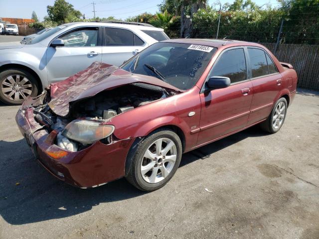 MAZDA PROTEGE DX 2003 with VIN JM1BJ225831132397 - Photo from auction