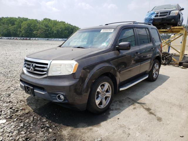 HONDA PILOT EX 2012 with VIN 5FNYF4H43CB082683 - Photo from auction