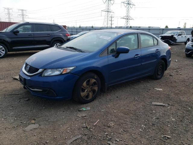 Photo 1 from auction – 2015 HONDA CIVIC LX with VIN 2HGFB2F58FH502019