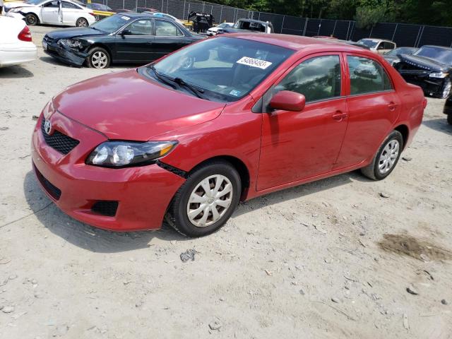 TOYOTA CAROLLA 2009 with VIN 2T1BU40E59C117432 - Photo from auction