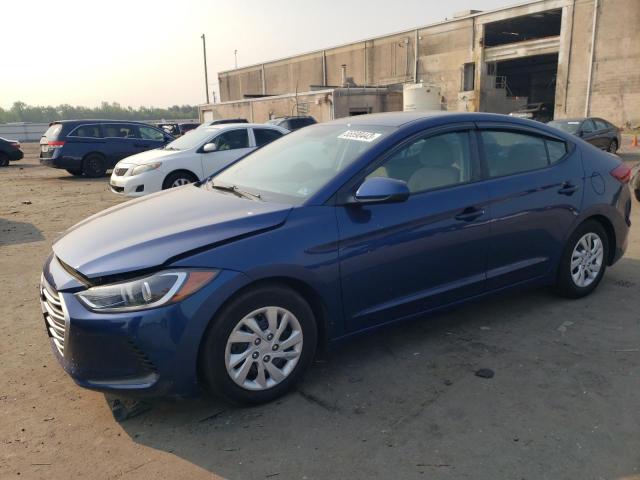 HYUNDAI ELANTRA SE 2017 with VIN 5NPD74LF3HH201894 - Photo from auction