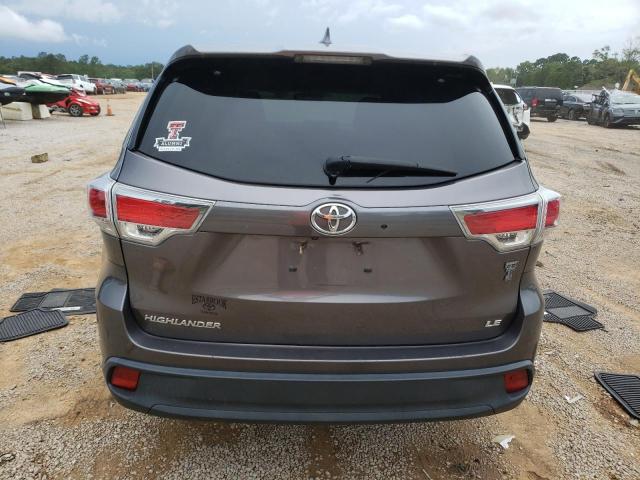 Photo 6 from auction – 2016 TOYOTA HIGHLANDER with VIN 5TDZKRFH9GS145404