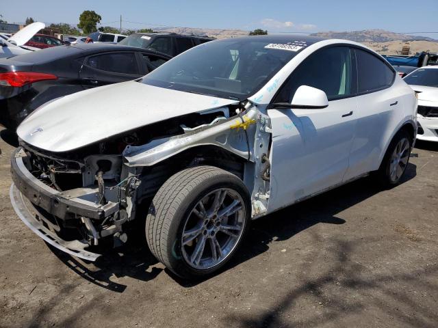 Фото 1 с аукциона – 2021 TESLA MODEL Y с VIN 5YJYGDEE0MF094155