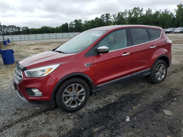 FORD ESCAPE SE 2017 with VIN 1FMCU0GD0HUA07511 - Photo from auction