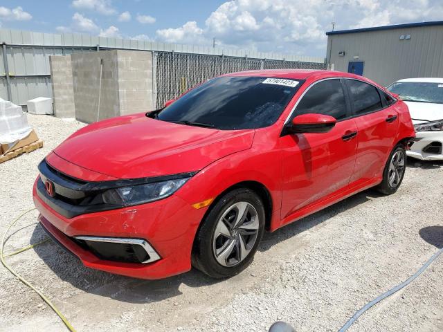 Photo 1 from auction – 2019 HONDA CIVIC LX with VIN 2HGFC2F65KH542798