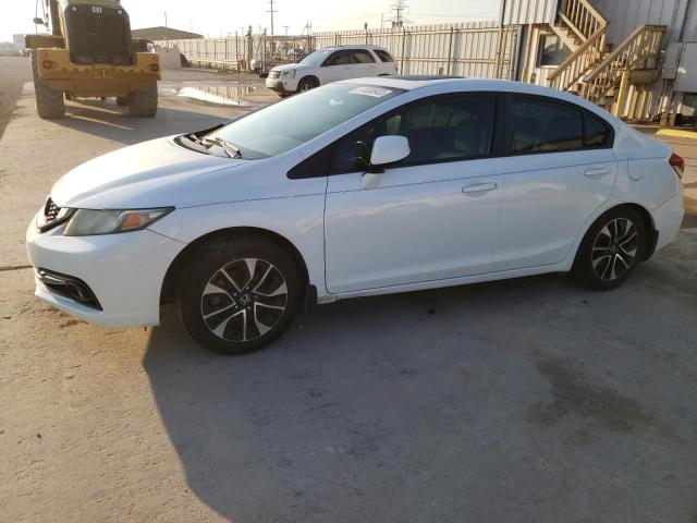 HONDA CIVIC EXL 2013 with VIN 19XFB2F94DE014647 - Photo from auction