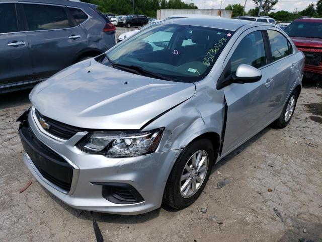 CHEVROLET SONIC LT 2017 with VIN 1G1JD5SHXH4125853 - Photo from auction
