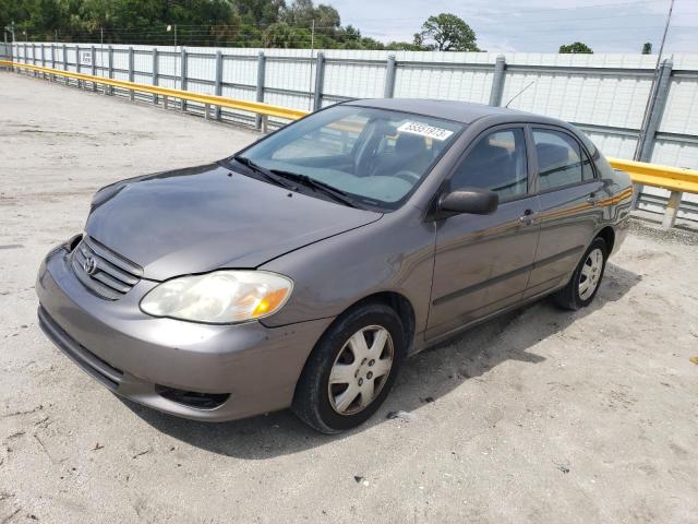 TOYOTA COROLLA CE 2003 with VIN 1NXBR32E13Z032716 - Photo from auction