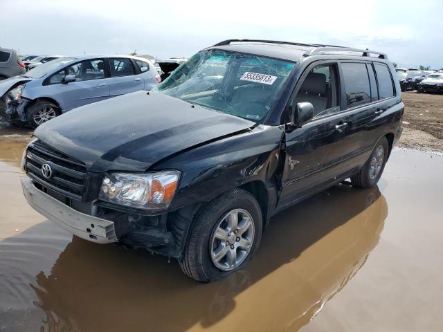 TOYOTA HIGHLANDER 2005 with VIN JTEDP21A550051657 - Photo from auction