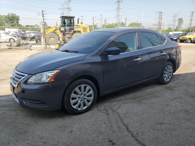 NISSAN SENTRA S 2014 with VIN 3N1AB7AP2EL697588 - Photo from auction