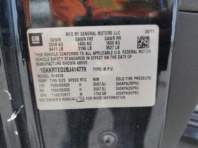 Photo 14 from auction – 2011 GMC ACADIA DEN with VIN 1GKKRTED2BJ414779