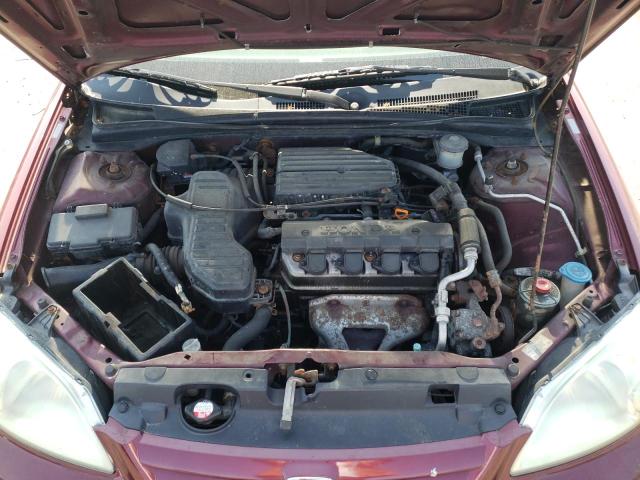 Photo 11 from auction – 2003 HONDA CIVIC LX with VIN 1HGES16513L038396