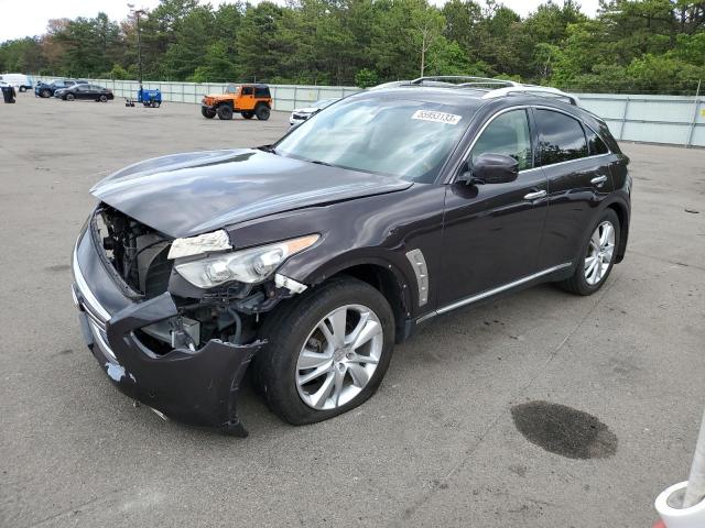 INFINITI FX35 2012 with VIN JN8AS1MW8CM150815 - Photo from auction