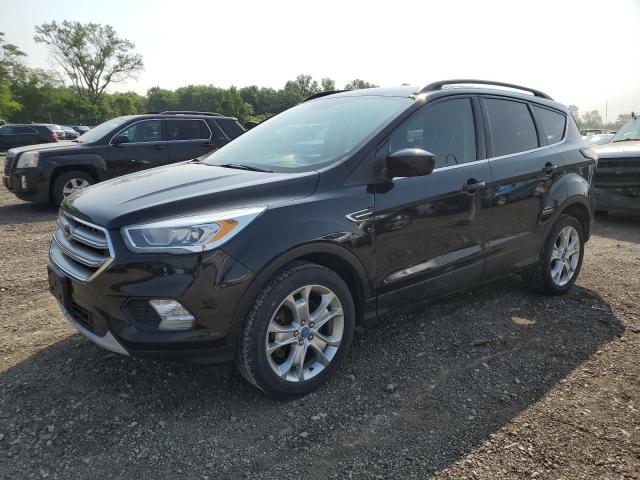 FORD ESCAPE SE 2017 with VIN 1FMCU9GD7HUD43340 - Photo from auction