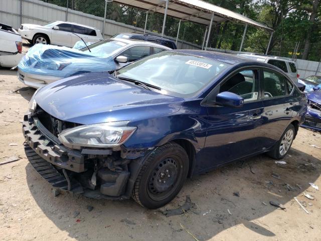 NISSAN SENTRA S 2017 с VIN 3N1AB7AP1HY285167 - Фото с аукциона