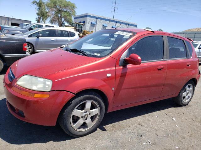 CHEVROLET AVEO BASE 2007 with VIN KL1TD66607B748883 - Photo from auction