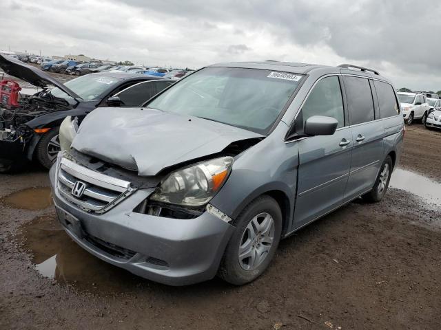HONDA ODYSSEY EX 2007 with VIN 5FNRL38737B010700 - Photo from auction
