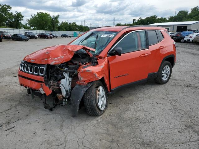 JEEP COMPASS SP 2019 с VIN 3C4NJDAB4KT592826 - Фото с аукциона