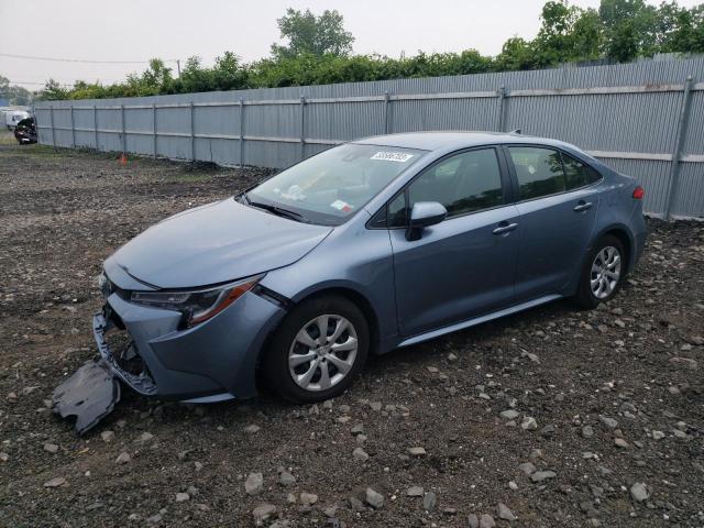 TOYOTA COROLLA LE 2021 with VIN JTDEPMAE6MJ172293 - Photo from auction