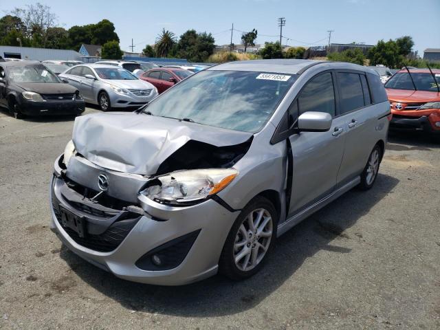 MAZDA 5 2012 with VIN JM1CW2DL8C0124663 - Photo from auction
