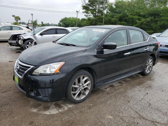 NISSAN SENTRA S 2013 with VIN 3N1AB7AP3DL624826 - Photo from auction