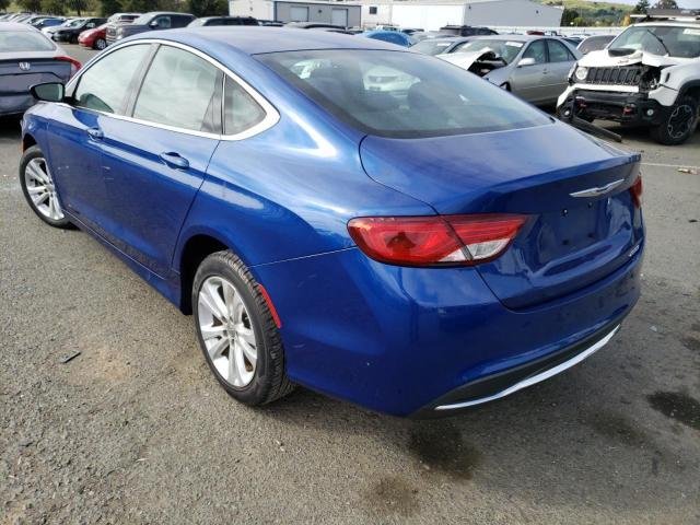 Photo 2 from auction – 2015 CHRYSLER 200 LIMITE with VIN 1C3CCCAB6FN693467