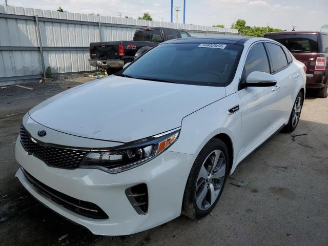 KIA OPTIMA SX 2016 with VIN 5XXGW4L20GG001403 - Photo from auction