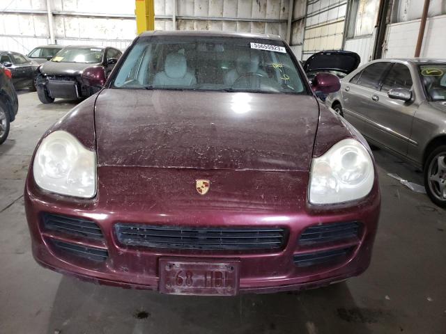 Photo 5 from auction – 2005 PORSCHE CAYENNE with VIN WP1AA29P15LA21327