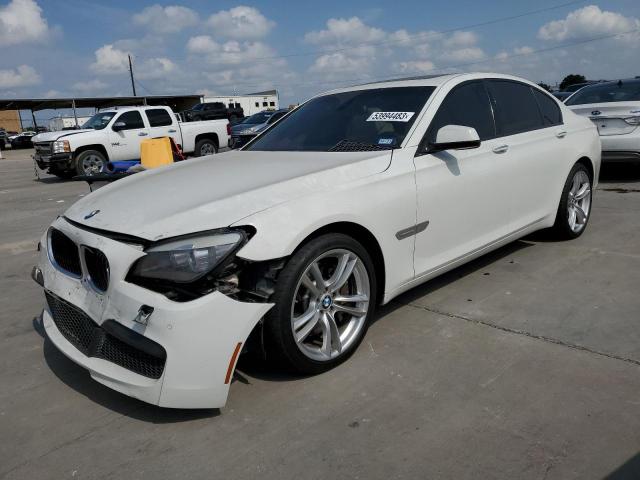 BMW 750 I 2011 with VIN WBAKA8C54BCY36159 - Photo from auction
