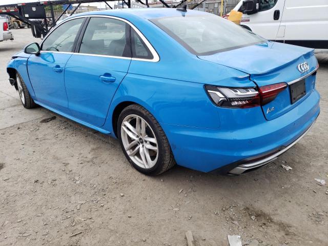 Photo 2 from auction – 2022 AUDI A4 PREMIUM with VIN WAUEAAF47NN011328