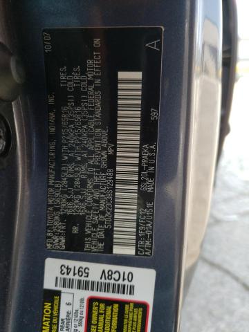 Photo 14 from auction – 2008 TOYOTA SIENNA CE with VIN 5TDZK23C38S129488