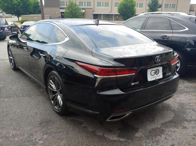 Photo 3 from auction – 2018 LEXUS LS 500 BAS with VIN JTHB51FF1J5001589