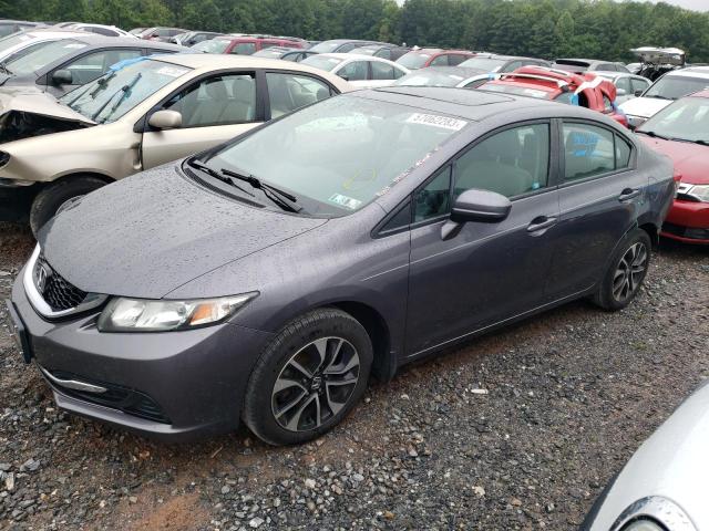 HONDA CIVIC EX 2015 with VIN 19XFB2F81FE293436 - Photo from auction