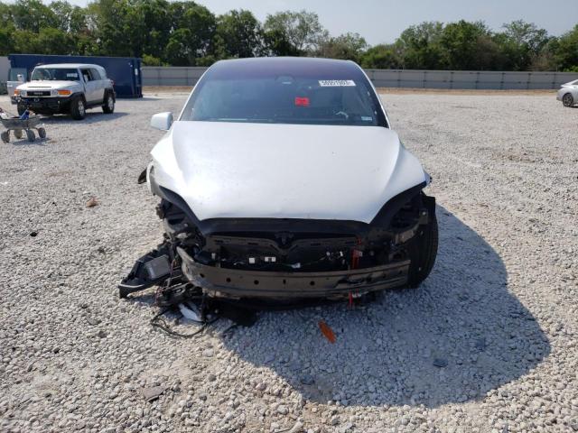Photo 5 from auction – 2020 TESLA MODEL X with VIN 5YJXCBE44LF233706