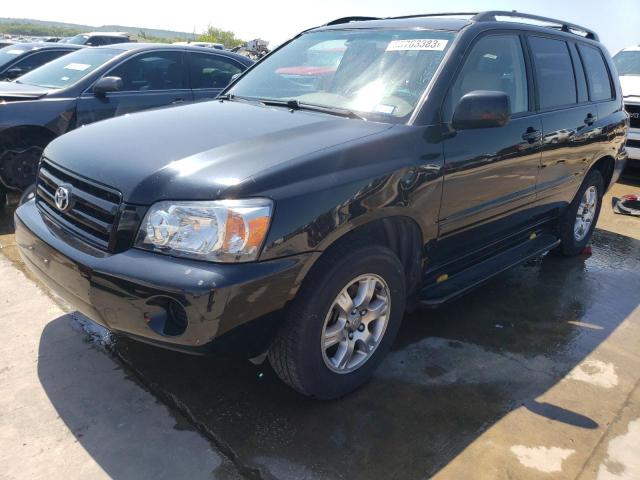 TOYOTA HIGHLANDER 2005 with VIN JTEGP21A250065450 - Photo from auction