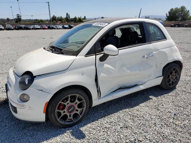 FIAT 500 SPORT 2013 with VIN 3C3CFFBR5DT749531 - Photo from auction