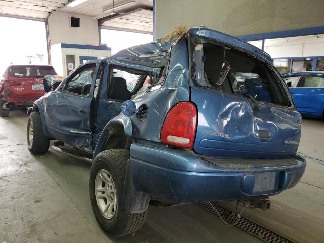Photo 2 from auction – 2002 DODGE DURANGO SL with VIN 1B4HS48N42F123740