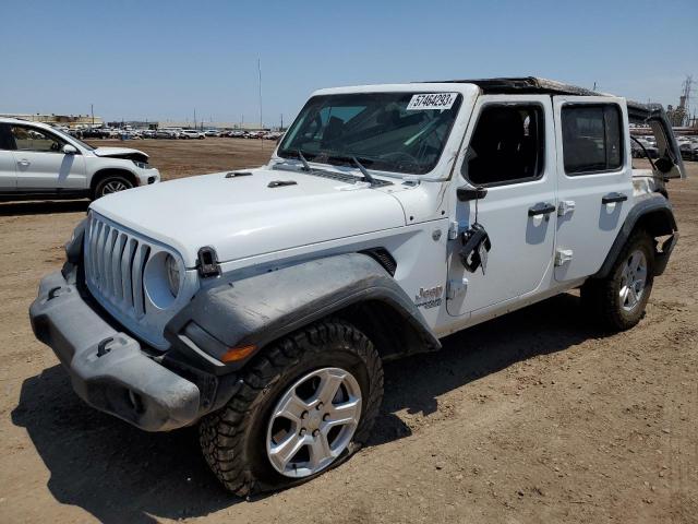 JEEP WRANGLER U 2018 with VIN 1C4HJXDG0JW134540 - Photo from auction