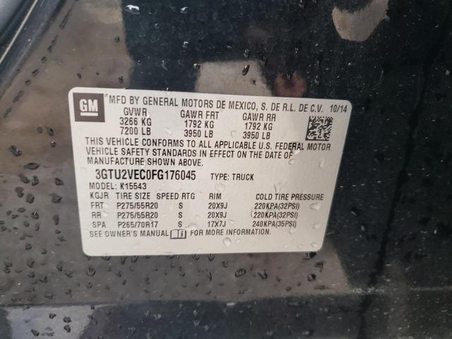 Photo 14 from auction – 2015 GMC SIERRA K15 with VIN 3GTU2VEC0FG176045