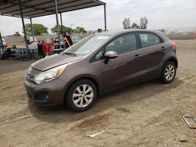 KIA RIO EX 2013 with VIN KNADN5A33D6227692 - Photo from auction