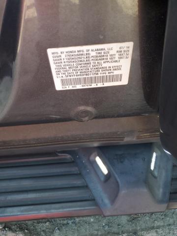 Photo 14 from auction – 2015 HONDA PILOT TOUR with VIN 5FNYF4H93FB011256