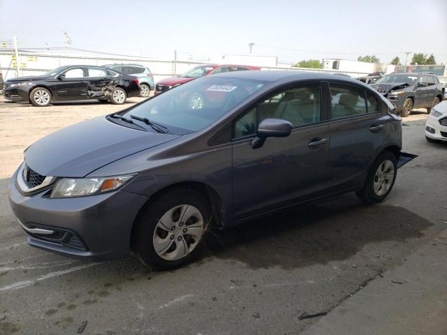 HONDA CIVIC LX 2015 with VIN 19XFB2F55FE000630 - Photo from auction