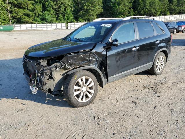KIA SORENTO EX 2011 with VIN 5XYKU4A24BG115993 - Photo from auction