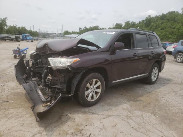 TOYOTA HIGHLANDER 2012 with VIN 5TDBK3EH7CS158789 - Photo from auction